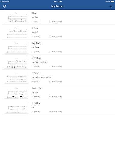 Notation Pad - Sheet Music Sco screenshot 5