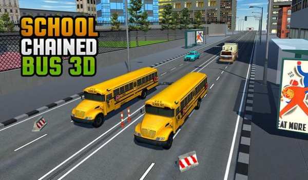 Chained School Bus Simulator 3d screenshot 6