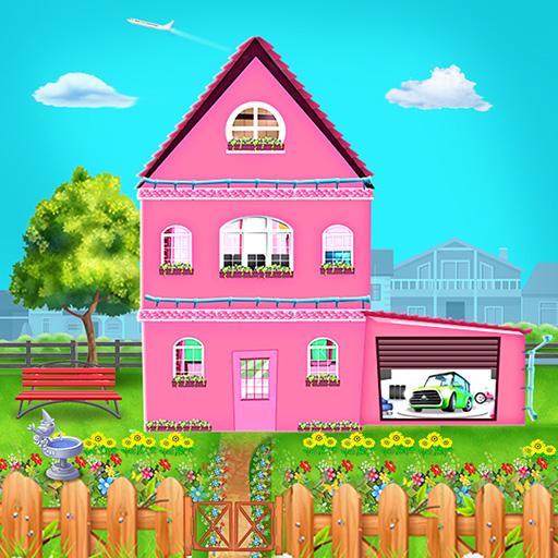 Build Clean Fix Princess House -Fun Game for Girls icon