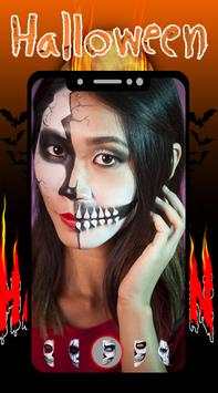 Halloween Makeup Camera Editor screenshot 4