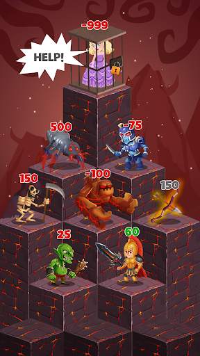 Hero Stack Tower Wars screenshot 4