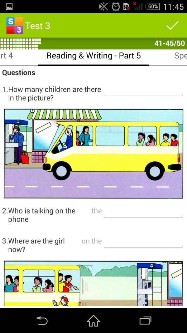 English Starters 3 - YLE Test screenshot 8