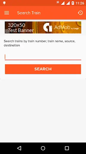 Indian Train Locator screenshot 1