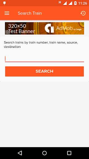 Indian Train Locator screenshot 1