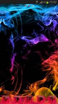 GO Launcher Theme Smoke Colors screenshot 5