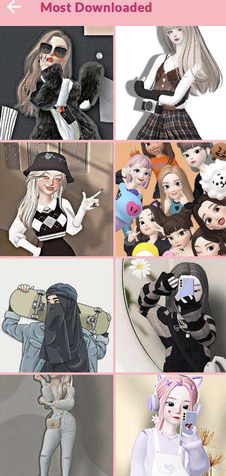 Zepeto style Wallpapers screenshot 2