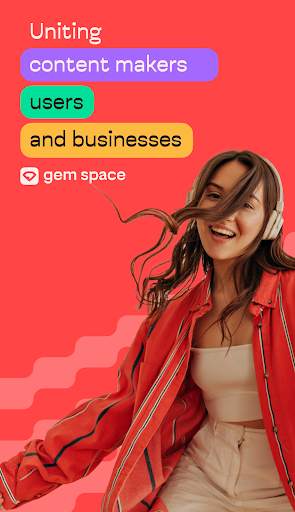 Gem Space: blogs, chats, calls screenshot 1