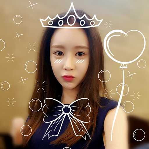 ikon Doodle Crown Cute