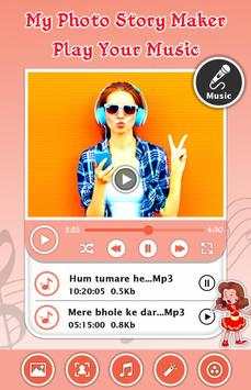 My Photo Story Maker With Audio And Mp3 Songs screenshot 5