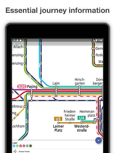 Munich Metro - MVG map and route planner screenshot 13
