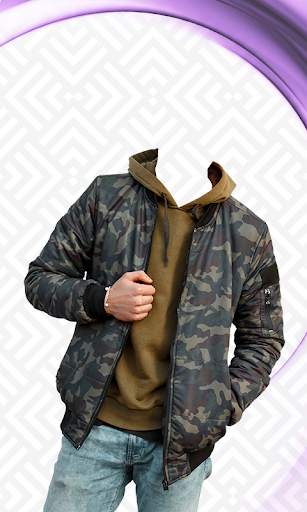 Men Sweatshirt Photo Suit 6 تصوير الشاشة