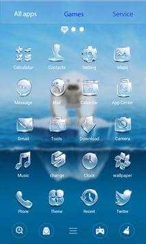 The Polar Bear 3D V Launcher Theme screenshot 3