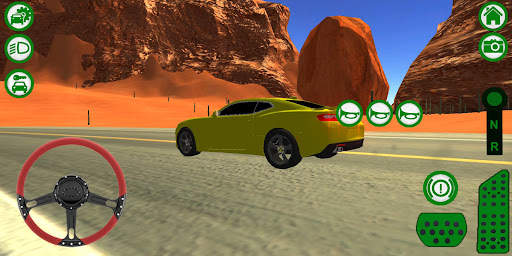 Camaro Driving Simulator screenshot 2