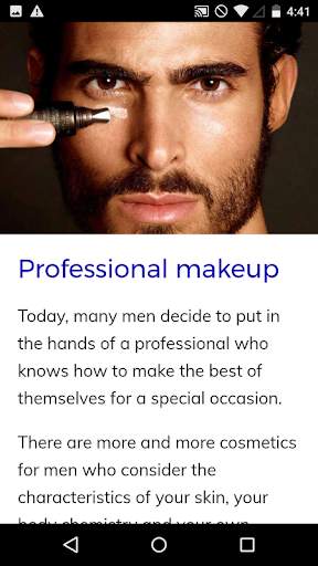 Makeup Course for Men screenshot 3