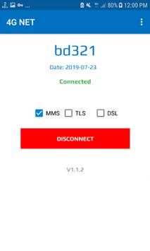 4GNET VPN screenshot 4