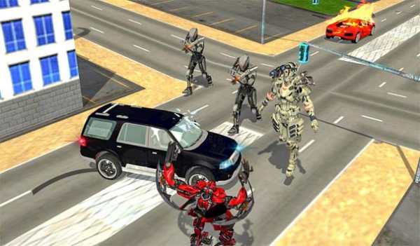 Transformation Robot Shark Game:Shark Simulator screenshot 20