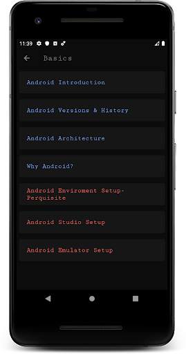 Tutorials for Android: Learn Android screenshot 2