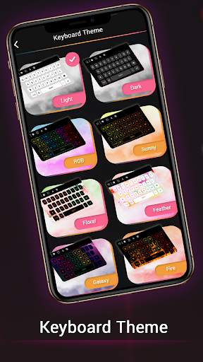 Neon LED Light Keyboard स्क्रीनशॉट 8