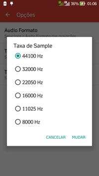 HQ Gravador de Áudio e Voz MP4 screenshot 3