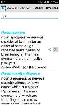 Medical Dictionary-Offline screenshot 3