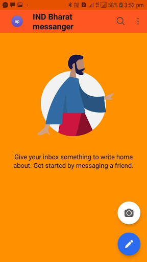 IND Bharat messenger - free chat and video calls screenshot 4