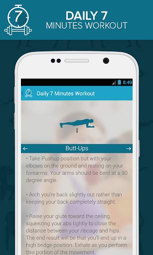 Daily 7 Minutes Workout screenshot 3