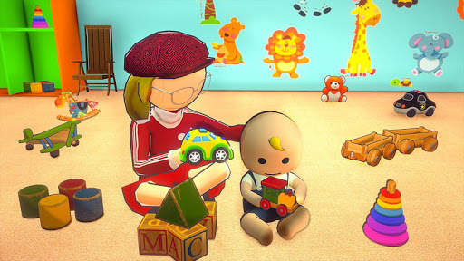 Stickman Babysitter Game - Dream Family Sim screenshot 5