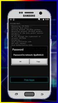 New Hacker Wifi Password Prank screenshot 3