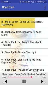 Sean paul MP3 songs screenshot 1