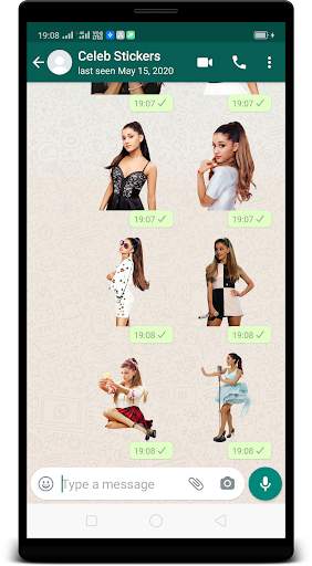 Ariana Grande WAStickerApps : Stickers 4 Whatsapp screenshot 5