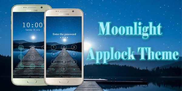 Applock Theme Moonlight screenshot 1