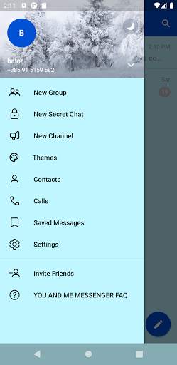 YOU AND ME - MESSENGER APP screenshot 3