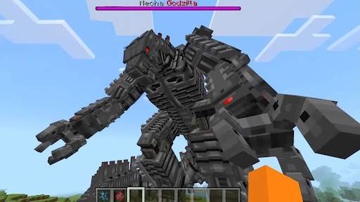 Godzilla minecraft screenshot 1