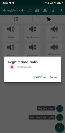 Messaggi vocali per Whatsapp screenshot 5