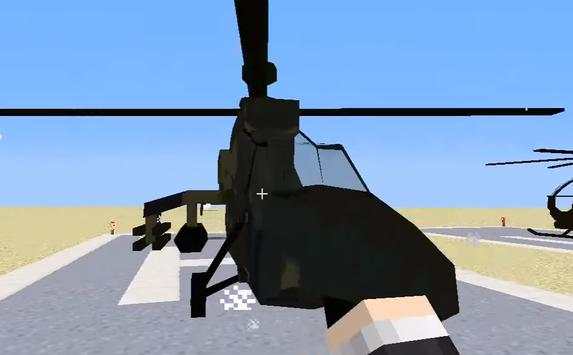 NEW Helicopter Mod For MCPE screenshot 2