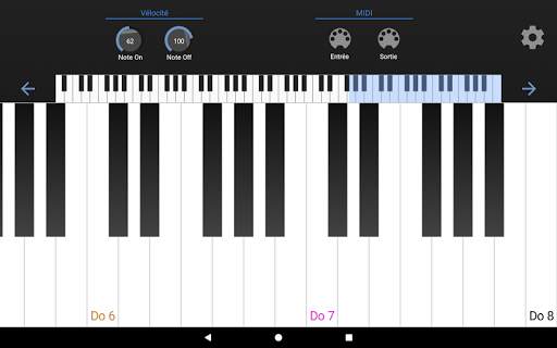 Clavier MIDI screenshot 5