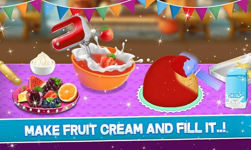 Ice Cream Cake Game Food Maker screenshot 4