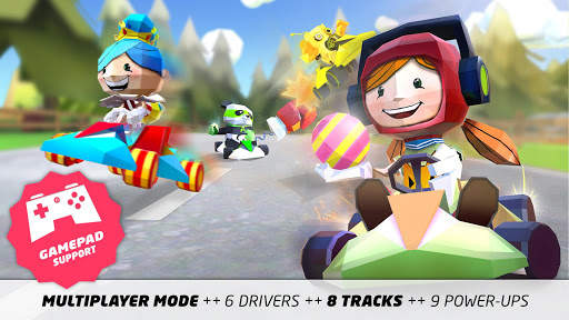 KING OF KARTS - Single & Multiplayer Kart Racing screenshot 1