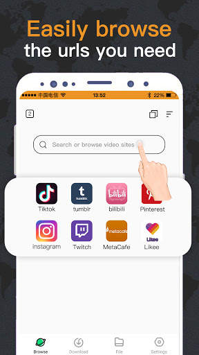 RockOrca Browser screenshot 1