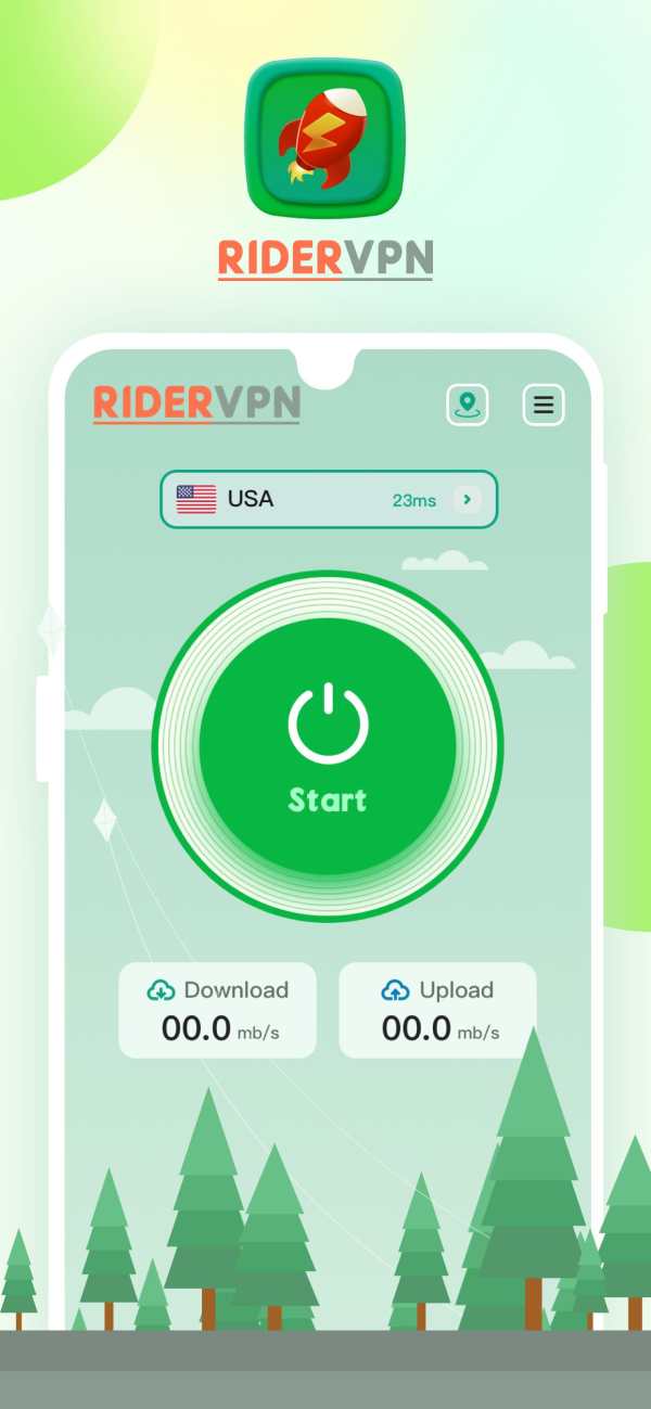 Rider VPN-betternet proxy screenshot 1