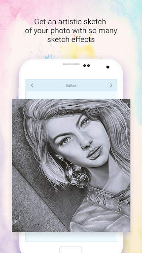 Pencil Sketch Photo Art 6 تصوير الشاشة