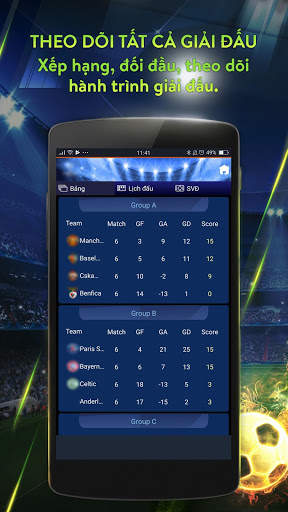 Bóng đá trực tiếp livescore365 screenshot 16