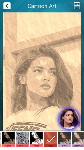 Cartoon Art, Pencil Sketch, Ca screenshot 3
