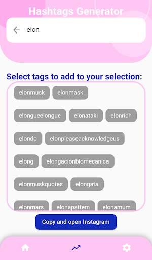 Followers Hashtags Selection for Instagram screenshot 4