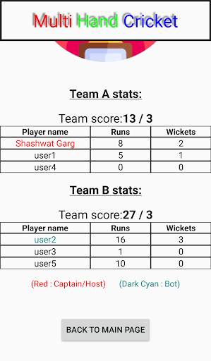 Multi Hand Cricket screenshot 8