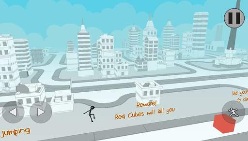 Stickman 3D Parkour screenshot 2