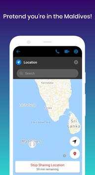 Fake Location for Messenger (Location Changer) screenshot 4