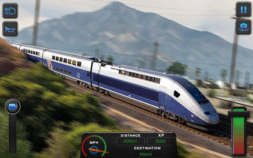 Train Driving 2018 - Fast Train Driver Traveller screenshot 11