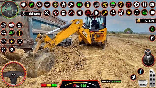 JCB 3Dx Backhoe Loader Driving screenshot 7