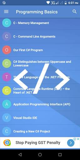 Programming Basics screenshot 4